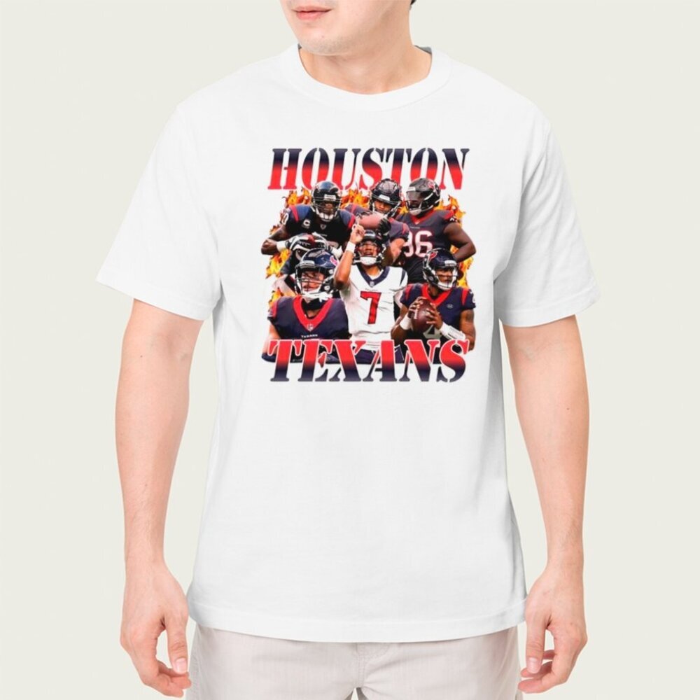 Houston Texans Football Player Retro NFL Fan Collector Classic Game Day Pride 05